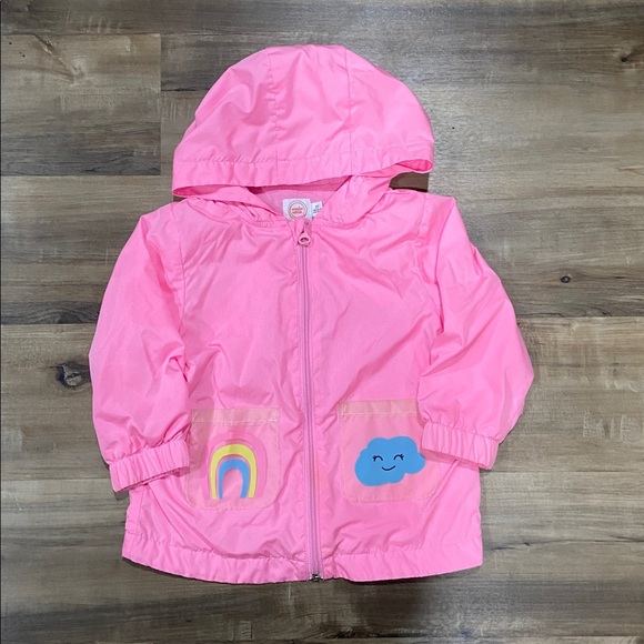 $2 - Wonder Nation Pink Zip-Up Jacket - Picture 1 of 6